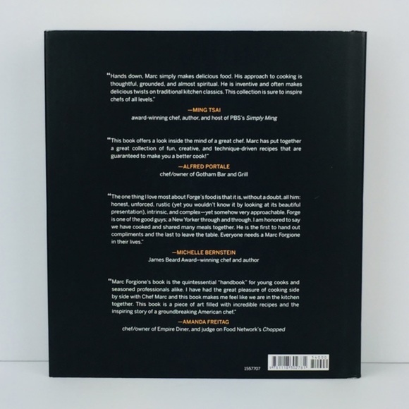 Marc Forgione Cookbook Hardcover with Dust Jacket - Picture 2 of 8